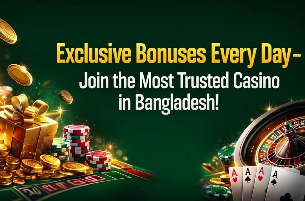 ক্যাসিনো লবি ব্যানার
