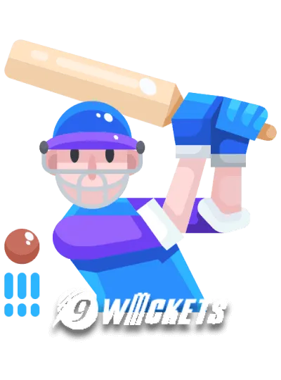 ক্রিকেট থিমের 9 Wickets গেম
